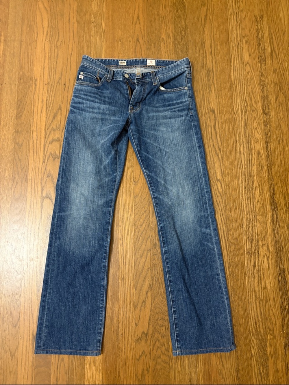 Ag jeans the protege Women's Blue Straight-Leg Jeans size 29
